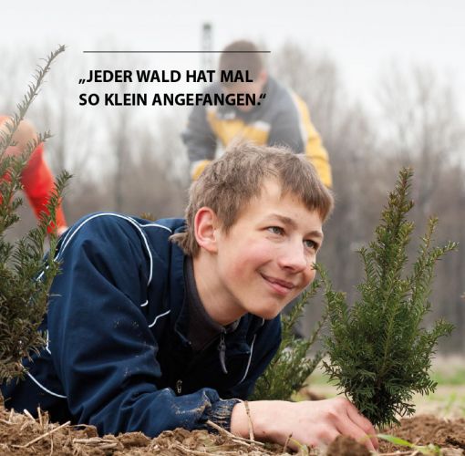 Kind im Schulwald